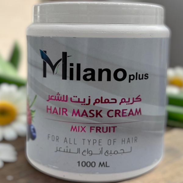 كريم حمام زيت للشعر بالفواكه – تغذية وترطيب مكثف