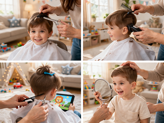 قص شعر منزلي